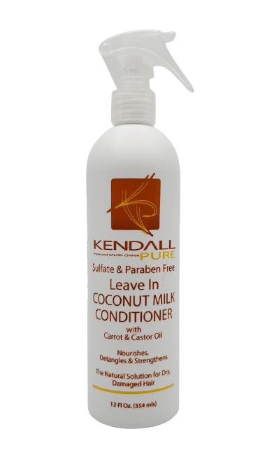 Leave In Coconut Milk Hair Conditioner - Kendall Pure