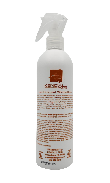 Leave In Coconut Milk Hair Conditioner - Kendall Pure